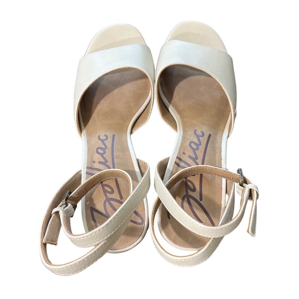 Zodiac Women's Priya Sandals Two-Piece Strap Block Heel Beige Size 8.5 NEW - Picture 5 of 10